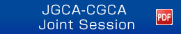 JGCA-CGCA Joint Session (PDF)