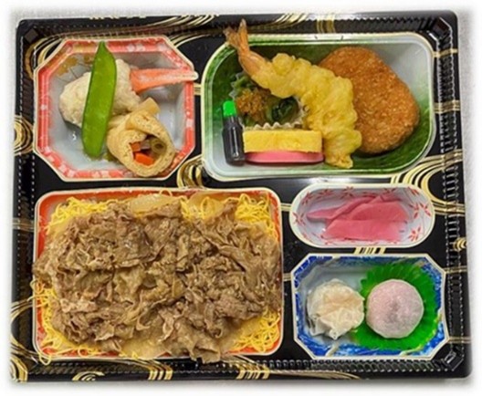 弁菜亭「道産牛めし幕の内弁当」