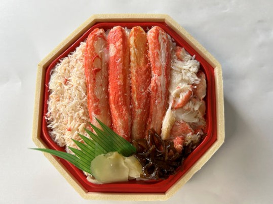 佐藤水産「かに満載丼」