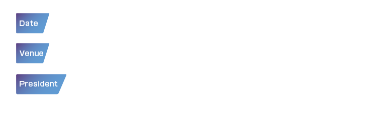 Date: April 14 (Thu) – 17 (Sun), 2022 Venue: PACIFICO Yokohama, Japan President: Takamichi Murakami (Kobe University)