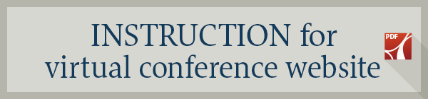 INSTRUCTION for virtual conference website